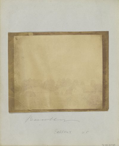 Inconnu, britannique, actif en Inde vers 1843 - Bareilly - Unbekannt Unbekannt